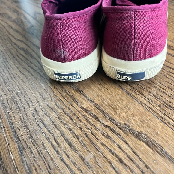 Burgundy Superga shoes - Picture 5 of 6